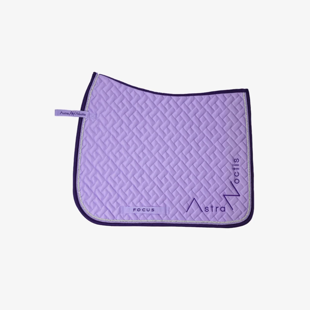 Fiji Dressage Saddle Pad Lavender Fog