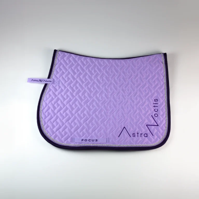 Fiji Jump Saddle Pad Lavender Fog