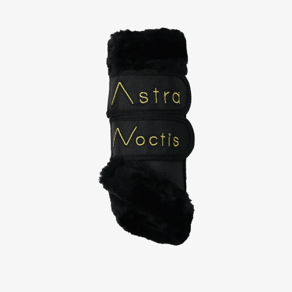 Almaty Front Brush Boots Diamond Gold