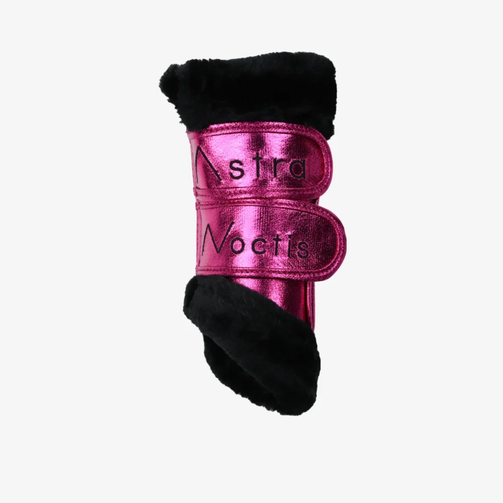 Almaty Front Brush Boots Raspberry