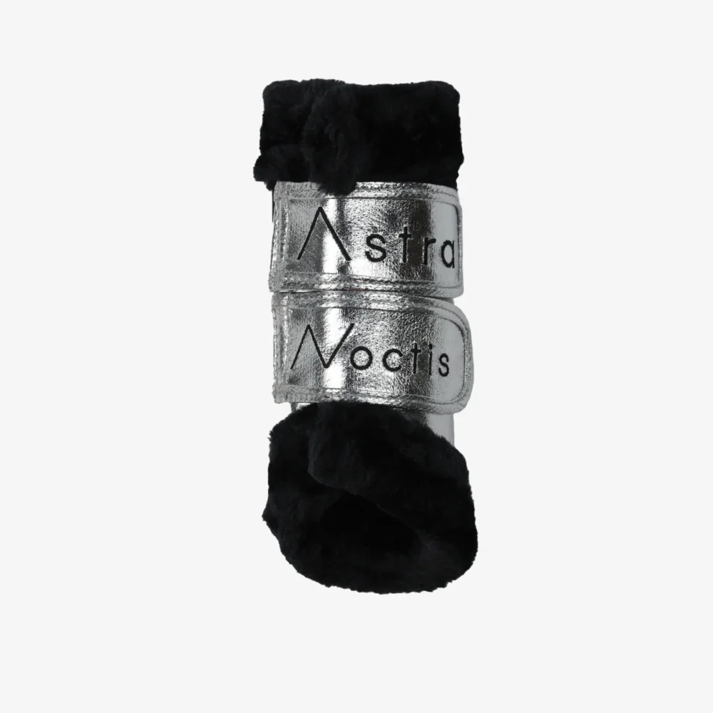 Almaty Front Brush Boots Silver