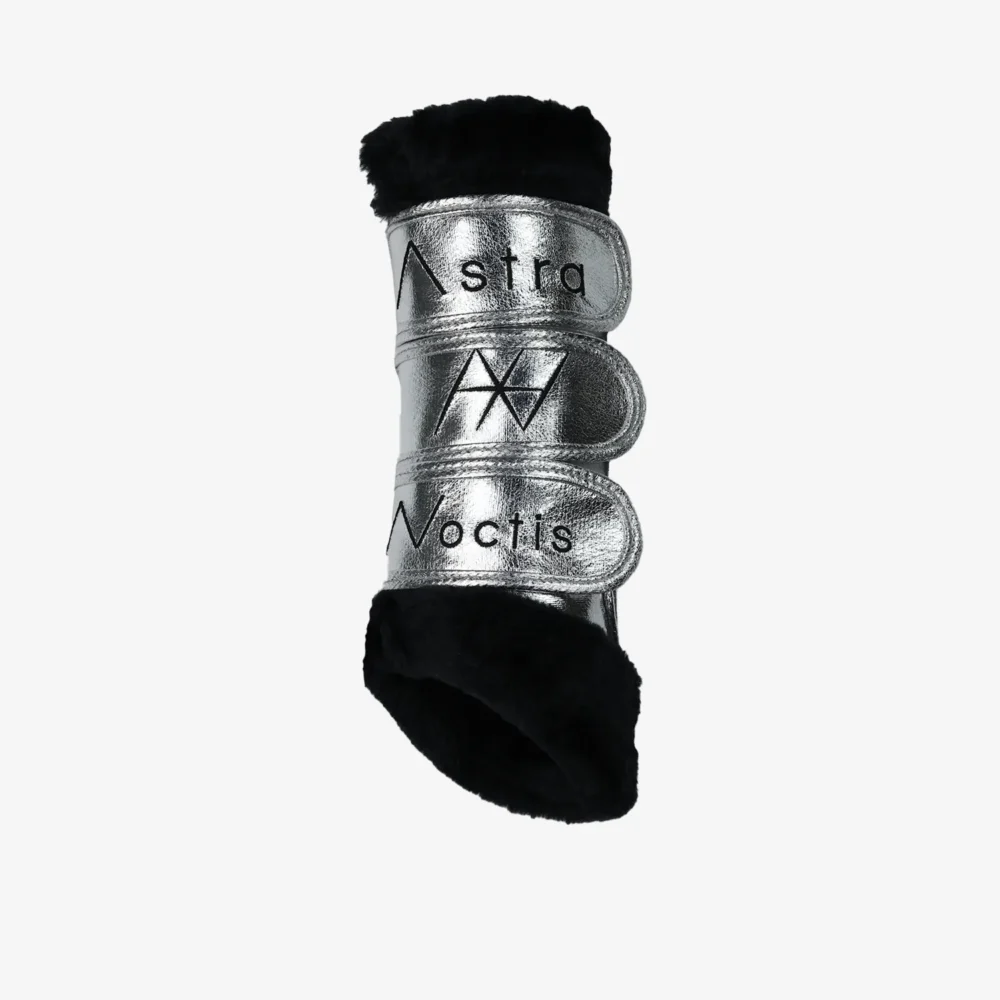 Almaty Hind Brush Boots Silver