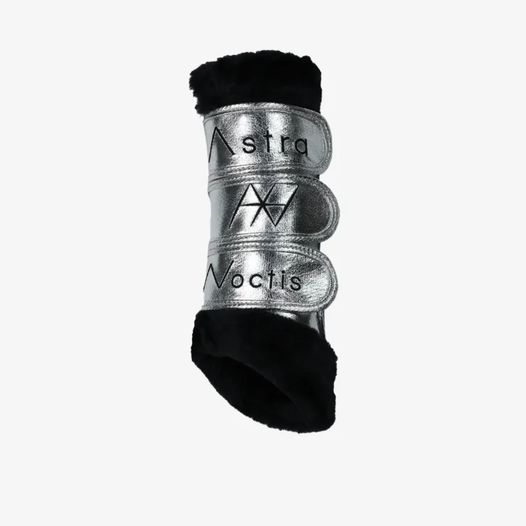Almaty Hind Brush Boots Silver
