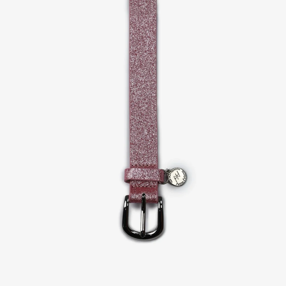 Melbourne Glitter Belt Ash Rose