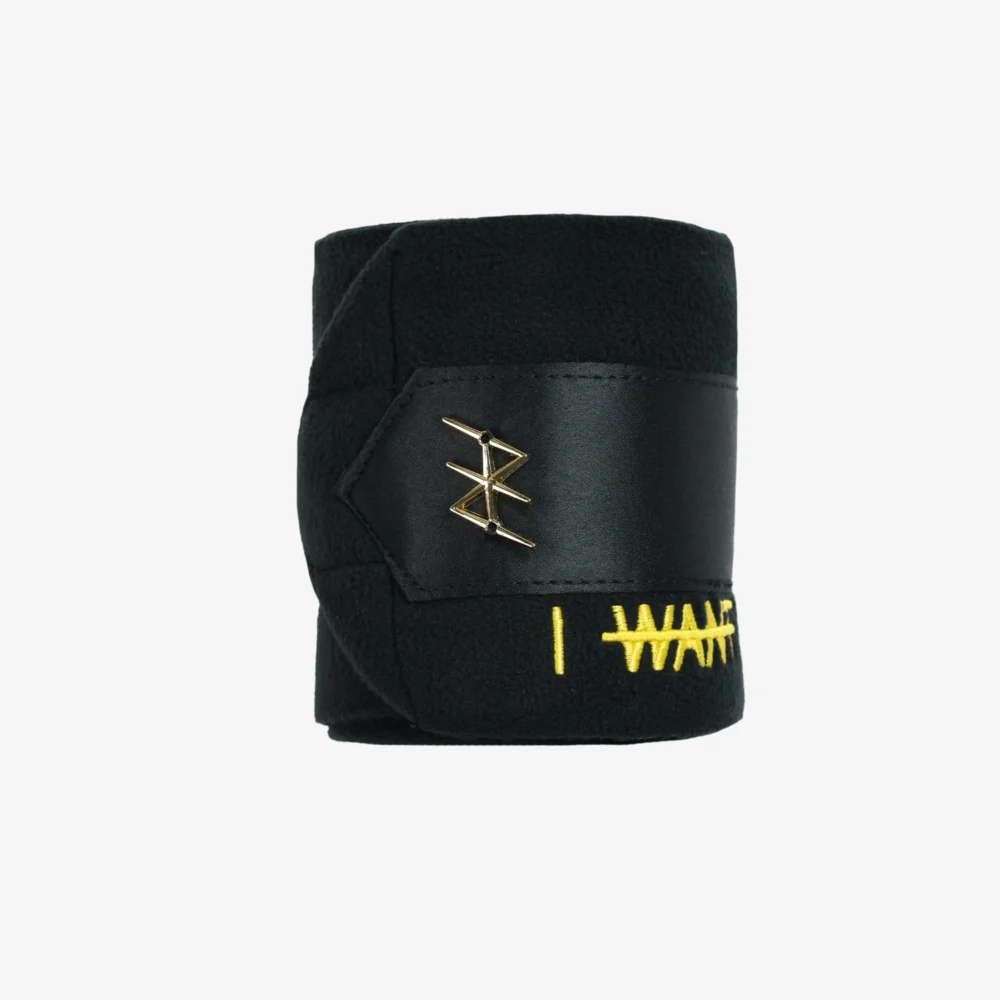 Prague Leg Wraps Diamond Gold