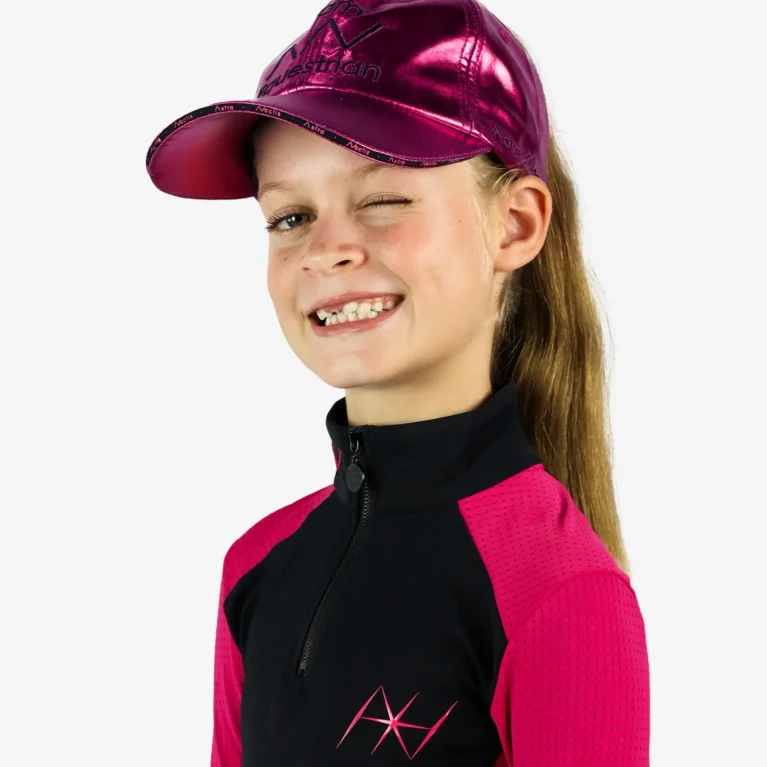 Venice Ponytail Basecap Raspberry