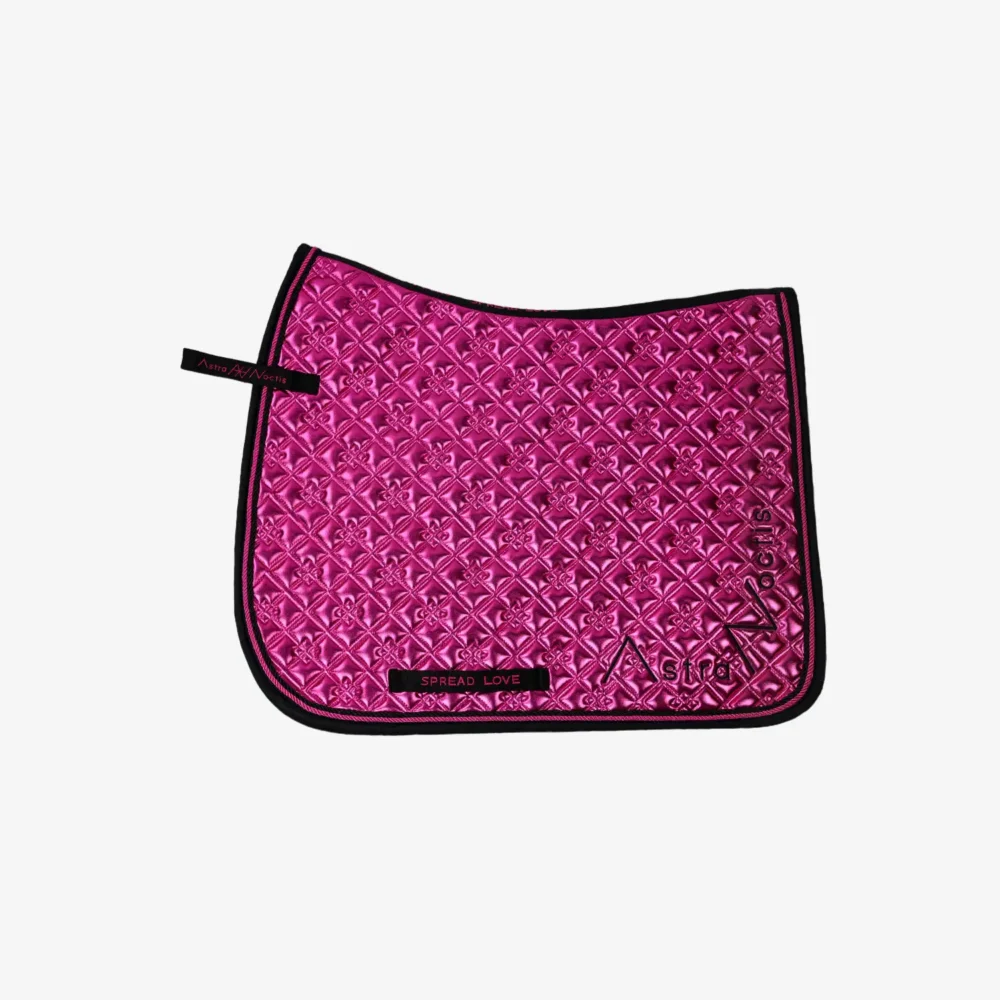 Sumatra Dressage Saddle Pad Raspberry