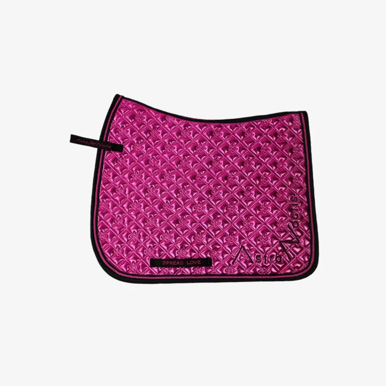 Sumatra Dressage Saddle Pad Raspberry
