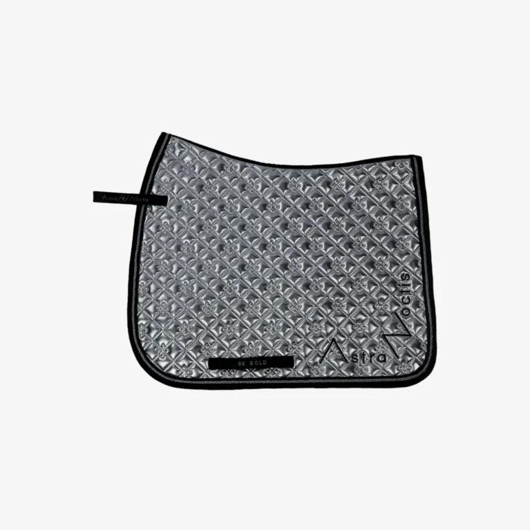 Sumatra Dressage Saddle Pad Silver