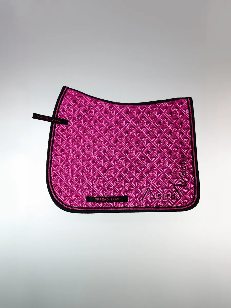 Sumatra Dressage Saddle Pad Raspberry